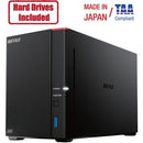 BUFFALO LinkStation 720 2-Bay 8TB Personal Cloud NAS Storage Hard Drives Included - PEGASUSS