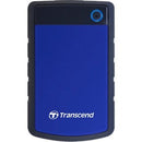 Transcend StoreJet 25H3 4 TB Portable Hard Drive - 2.5" External - SATA - Navy Blue - PEGASUSS