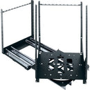 Middle Atlantic SRSR Series 15RU Slide Out Rotating Rack Rail System - 19.1in Depth Wall Mounted Rack - PEGASUSS