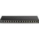 D-Link 16-Port Gigabit Desktop Switch - PEGASUSS