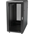 StarTech.com 4-Post 25U Server Rack Cabinet, 19" Data Rack Cabinet for Computer / IT Equipment, Home Network Rack, Half Height Server Rack - PEGASUSS
