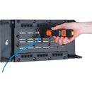 Black Box CAT5e Wallmount Patch Panel with Cover - 24-Port - PEGASUSS