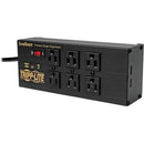Tripp Lite by Eaton Isobar 6-Outlet Surge Protector, 10 ft. (3.05 m) Cord, Right-Angle Plug, 3840 Joules, 2 USB Ports, Metal Housing - PEGASUSS