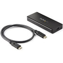 StarTech.com USB-C 10Gbps M.2 NVMe PCIe SSD Enclosure - 1GB/s Rugged Aluminum M.2 PCI Express M-Key Case IP67 Rated - Mac/PC - PEGASUSS