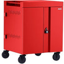 Bretford CUBE Cart 36, AC Charging, Red Paint - PEGASUSS