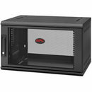 APC by Schneider Electric NetShelter WX 6U Single Hinged Wall-mount Enclosure 400mm Deep - PEGASUSS