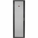 NetShelter SV 48U 600mm Wide Perforated Flat Door Black - PEGASUSS