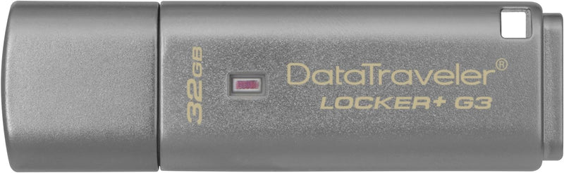 Digital 32GB Data Traveler Locker + G3, USB 3.0 with Personal Data Security and Automatic Cloud Backup (DTLPG3/32GB) 32 GB
