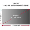 ViewSonic Privacy Filter Screen Protector Black - PEGASUSS