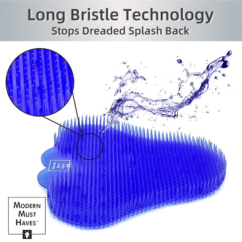 Anti-Splash Deodorizer Urinal Screen Mats (10 Pack) | Premium Long Bristle Splash Reducing Urinal Cake | Lasting Odor Freshener | Ideal for Bathrooms, Restrooms in Restaurants, Bars, Schools & Offices