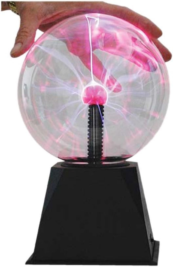 TEDCO Large Plasma Ball Lamp, Nebula Sphere Activates with Touch and Sound