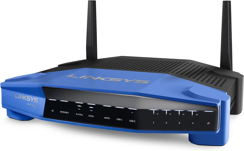 WRT1200AC Dual-Band and Wi-Fi Wireless Router with Gigabit and USB 3.0 Ports and Esata