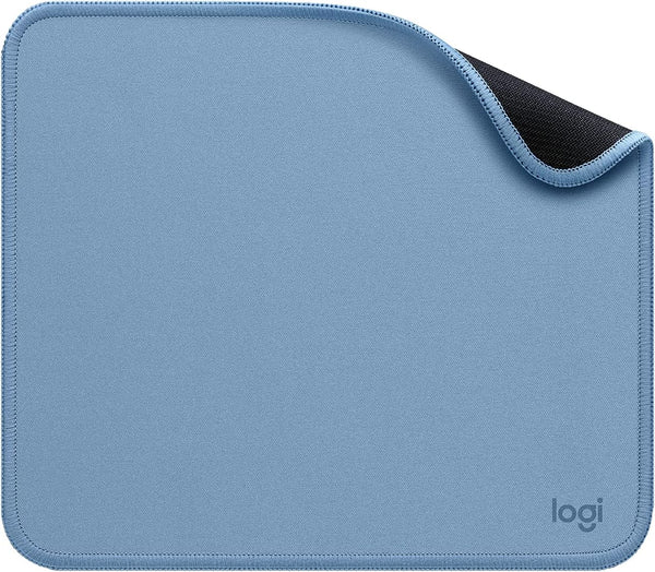 Mouse Pad - Studio Series, Computer Mouse Mat with Anti-Slip Rubber Base, Easy Gliding, Spill-Resistant Surface, Durable Materials, Portable, in a Fresh Modern Design, Blue Grey