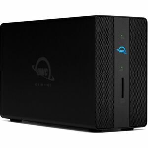 OWC 12TB Gemini Ultra X6 Thunderbolt (40Gb/s) Dock + NVMe RAID External Storage Solution w/ SoftRAID