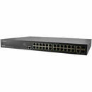 Managed Gigabit Ethernet PoE++ Switch 24 10/100/1000Base-T Ports + 2 100/1000Base-X SFP/RJ-45 Combo Ports - PEGASUSS 