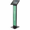 Compulocks iPad Pro M4/iPad Air M2 2024 Enclosure Brandable Floor Stand - Apex BrandMe - PEGASUSS 