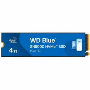 WD Blue SN5000 WDS400T4B0E-00BKY0 Solid State Drive - M.2 2280 Internal - PCI Express NVMe (PCI Express NVMe 4.0 x4) - PEGASUSS 