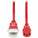 Eaton Tripp Lite Series PDU Power Cords, C13 to P-Lock C14 - Heavy-Duty, 15A, 250V, 14 AWG, 4 ft. (1.2 m), Red, 6 Pack - PEGASUSS 