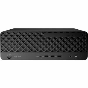 HP ProDesk 4 G1i Desktop Computer - Intel Core Ultra 5 15th Gen 235 - vPro Technology - 16 GB - 512 GB SSD - Small Form Factor - Jack Black - Smart Buy - PEGASUSS 