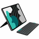 Logitech Flip Folio, Keyboard Case for iPad Pro 13-inch (M4) & iPad Air 13-inch (M2 & M3) (2024, 2025) - Graphite - PEGASUSS 