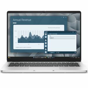 Dell Pro 14 PC14255 14" Copilot+ PC Notebook - Full HD Plus - AMD Ryzen AI 7 350 - 16 GB - 512 GB SSD - English (US) Keyboard - Platinum Silver - PEGASUSS 