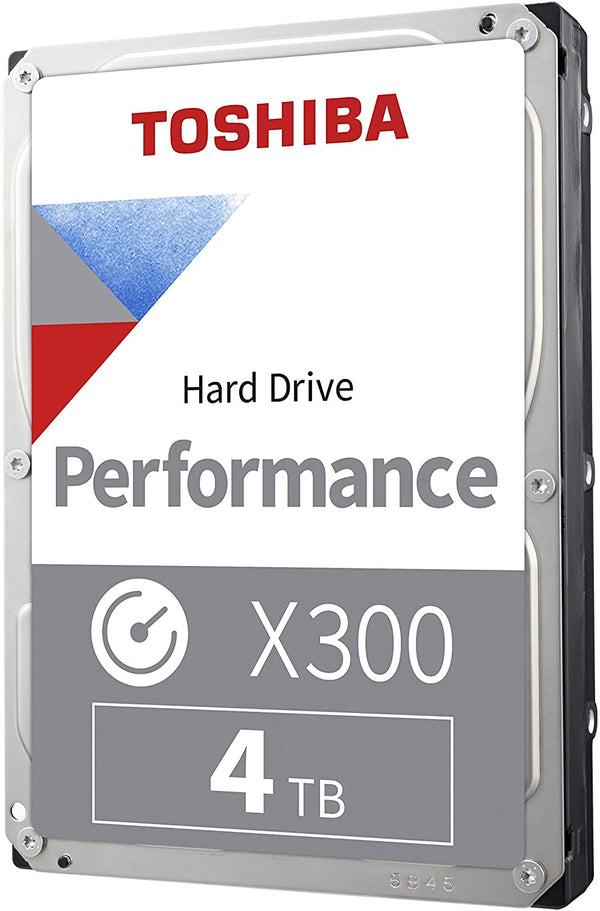 X300 4TB Performance & Gaming 3.5-Inch Internal Hard Drive CMR SATA 6 Gb/S 7200 RPM 256 MB Cache - HDWR440XZSTA Performance Desktop 4 TB