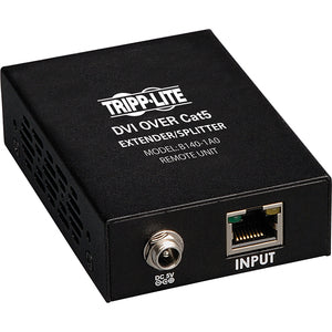 Tripp Lite von Eaton DVI über Cat5/6 Aktiv-Extender, Box-Style Remote Receiver für Video, DVI-I Single Link, Bis zu 200 Fuß (60 m), TAA