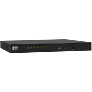 Conmutador KVM NetDirector de 8 puertos para montaje en rack de 1 U de Tripp Lite by Eaton, TAA