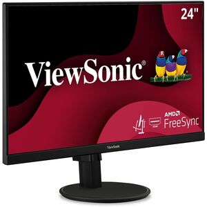 ViewSonic VA2447-MHJ 24 Inch Full HD 1080p Monitor with Advanced Ergonomics, FreeSync, 100Hz, Ultra-Thin Bezel, Eye Care, HDMI, VGA Inputs for Home and Office