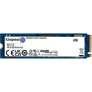 Kingston NV2 SNV2S/4000G 4 TB Solid State Drive - M.2 2280 Internal - PCI Express NVMe (PCI Express NVMe 4.0 x4)