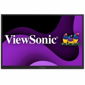 ViewSonic VG1656-2K 16 Inch WQXGA 1600p IPS Portable Monitor with 2 Way Powered 65W USB C, and Built-in Stand with Smart Cover