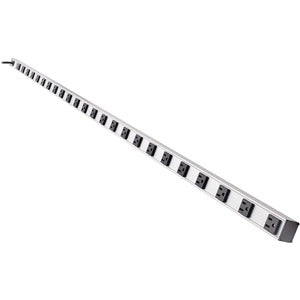 Tripp Lite by Eaton 24-Outlet Vertical Power Strip, 120V, 15A, 5-15P, 15 ft. (4.57 m) Cord, 72 in. - PEGASUSS 