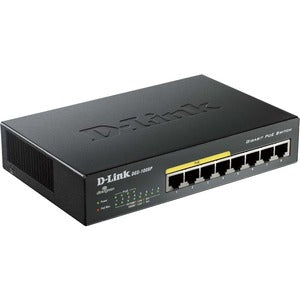 Switch de escritorio Gigabit de metal de 8 puertos D-Link DGS-1008P con 4 puertos PoE