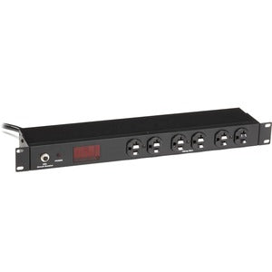 Black Box Metered Rackmount PDU with Front and Rear Outlets