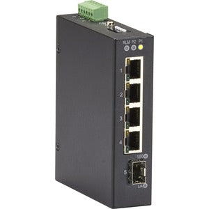 Industrieller Gigabit-Ethernet-Switch von Black Box – für extreme Temperaturen, 5 Ports