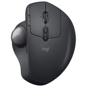 Logitech MX ERGO PLUS Advanced Wireless Trackball for PC and MAC with extra 10&deg; wedge