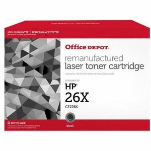 Clover Technologies Remanufactured High Yield Laser Toner Cartridge - Alternative for HP 26X (CF226X) - Black - 1 Each