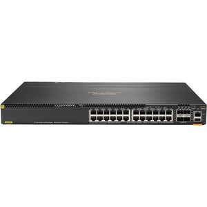 HPE 6300M 24-port 1GbE Class 4 PoE and 4-port SFP56 Switch