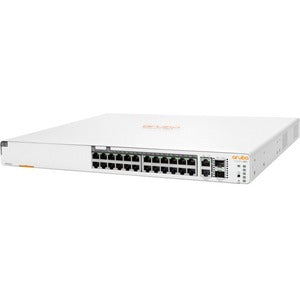 HPE Instant On 1960 24G 20p Klasse 4 4p Klasse 6 PoE 2XGT 2SFP+ 370-W-Switch