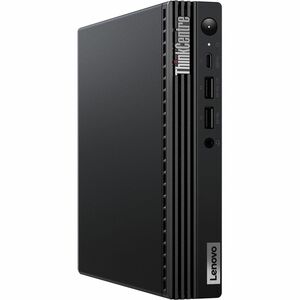 Lenovo ThinkCentre M70q Gen 3 11T300C0US Desktop Computer - Intel Core i5 12th Gen i5-12400T - 16 GB - 256 GB SSD - Tiny - Black