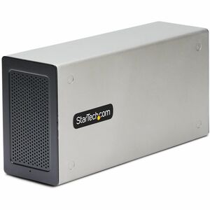 StarTech.com Thunderbolt 3 PCIe Expansion Chassis, Enclosure Box W/Dual PCI-E Slots, External PCIe Slots, 8K/4K Output Via TB3/DP 1.4 Ports