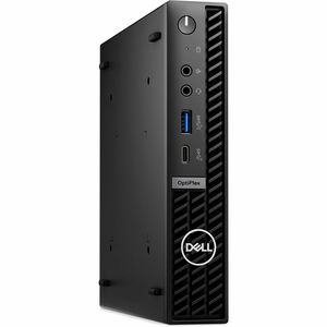 Dell OptiPlex 7000 7020 Plus Desktop Computer - Intel Core i7 14th Gen i7-14700T - vPro Technology - 16 GB - 256 GB SSD - Micro PC - Black