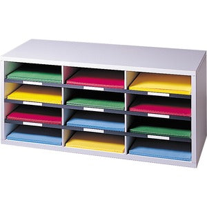 Fellowes 12-Compartment Sorter Literature Organizer - PEGASUSS 