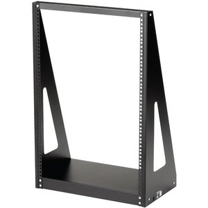 StarTech.com 2-Post 16U Heavy-Duty Desktop Server Rack, Small Open Frame 19in Network Rack for Home/Office IT Equipment, TAA Compliant