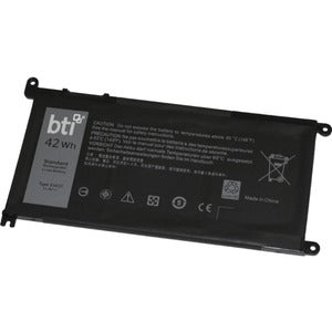 BTI 51KD7-BTI 11.4V 42WHR LI-ION BATTERY 051KD7, Y07HK, 0FY8XM, 51KD7, FY8XM CHROMEBOOK 11 3180, CHROMEBOOK 3189, CHROMEBOOK 11 3189, CHROMEBOOK 5190 2-IN-1, CHROMEBOOK 3100 2-IN-1, CHROMEBOOK 3180