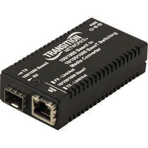 Transceptor/convertidor de medios Transition Networks M/GE-xSW-SFP-01-xx-UxX