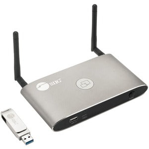 4K Dual View Wireless Media Presentation Switch Gateway - For Meetings & Boardroom Presentation