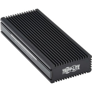 Tripp Lite von Eaton USB-C auf M.2 NVMe und SATA SSD (M-Key) Gaming-Gehäuseadapter – USB 3.2 Gen 2 (10 Gbit/s), LEDs