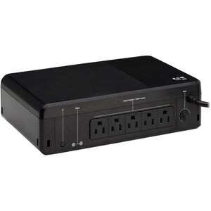 Eaton Tripp Lite Serie 600 VA 300 W 120 V Standby-USV - 4 NEMA 5-15R-Steckdosen (Überspannungsschutz + Batterie-Backup), 5-15P-Stecker, Desktop