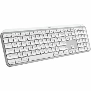 Logitech MX Keys S for Mac, Wireless Keyboard, Fluid, Precise Laptop-Like Typing, Programmable Keys, Backlit, Bluetooth USB C Rechargeable for MacBook Pro, Macbook Air, iMac, iPad (Pale Grey)